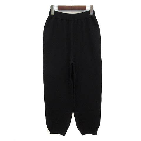 【中古】ミラオーウェン Mila Owen 2024AW スウェットライク ワイド ニット パンツ ブラック 黒 0 09WNP244090 レディース 【ベクトル 古着】 260730 vectorpremium-19438828 ブランド古着ベクトルプレミアム店 サンプル画像2