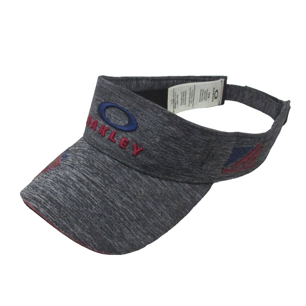 【中古】オークリー OAKLEY ゴルフ サンバイザー BG EMB VISOR エンボスロゴ 刺繍 ...