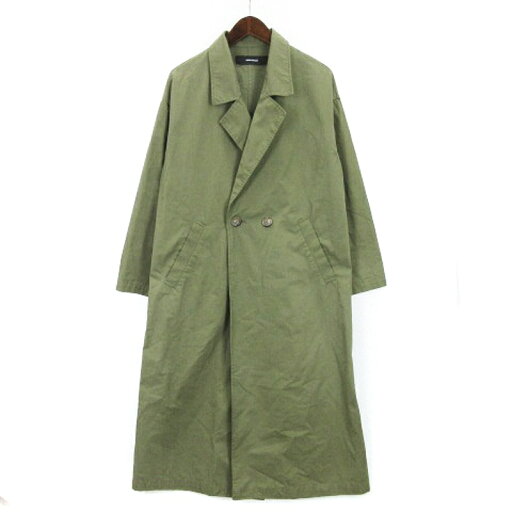【中古】ジャーナルスタンダード JOURNAL STANDARD 24SS コットンツイル ロングコート スプリング 38 カーキ レディース 【ベクトル 古着】 241018 【中古】ジャーナルスタンダード JOURNAL STANDARD 24SS コットンツイル ロングコート スプリング 38 カーキ レディース 【ベクトル 古着】 241018