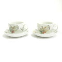 【中古】ウェッジウッド WEDGWOOD ピーターラビット カップ&ソーサー 2客セット 食器 その他 【ベクトル 古着】 250318