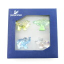 【中古】スワロフスキー SWAROVSKI 動物シリーズ アニマルモチーフ オーナメント 置物 クリスタル 4個セット ■GY99 その他 【ベクトル 古着】 250623