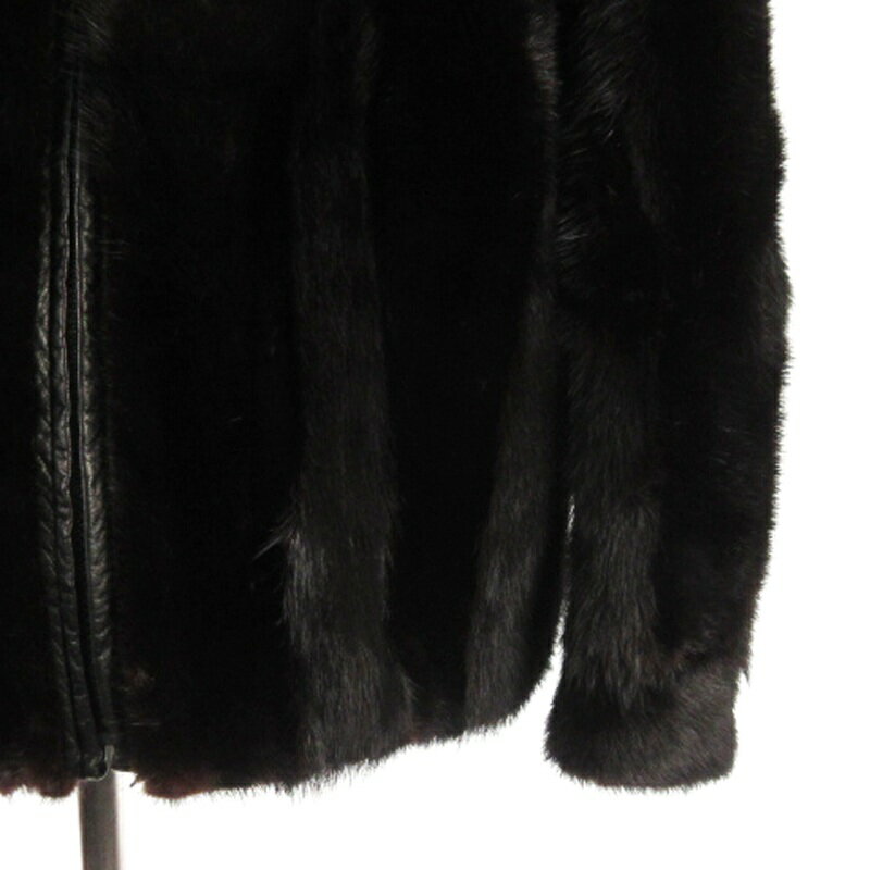 【中古】サガミンク SAGA MINK 銀サガ ミンクファー ショート コート ジャケット 毛皮 ブラウン系 13 ■GY11 レディース 【ベクトル 古着】 250118