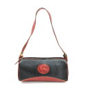 【中古】ドゥーニーアンドバーク DOONEY&BOURKE レザー ショルダーバッグ 切替 ブラック ブラウン 250317E 鞄 メンズ 【ベクトル 古着】 ...