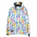 【中古】GERRY cosby スキーウェア ジャケット 中綿ブルゾン 総柄 M マルチカラー /JS ■GY99 メンズ レディース 【ベクトル 古着】 25...
