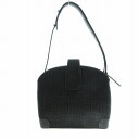 【中古】印傳屋 INDEN‐YA INDENYA ワンショルダー バッグ フラップ開閉 黒 /JS ■GY99 レディース 【ベクトル 古着】 250325