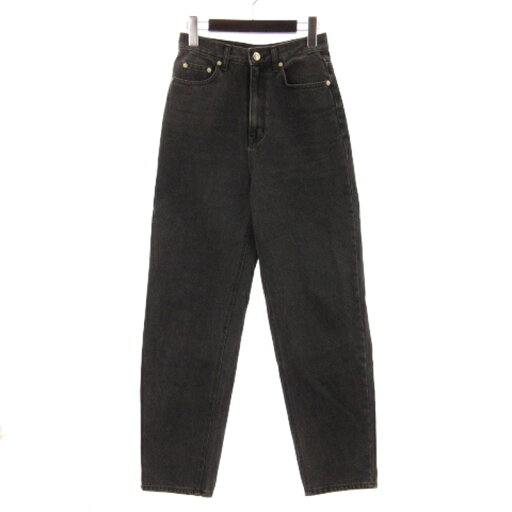 【中古】オオトロ OHOTORO Pot Black Jeans デニム パンツ ジーンズ テーパード コットン 黒 ブラック Long/Small レディース 【ベクトル 古着】 250613 【中古】オオトロ OHOTORO Pot Black Jeans デニム パンツ ジーンズ テーパード コットン 黒 ブラック Long/Small レディース 【ベクトル 古着】 250613