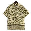 【中古】パタゴニア Patagonia A/C Shirt アロハシャツ 半袖 総柄 53304 アイボリー M ☆AA★ メンズ 【ベクトル 古着】 250704