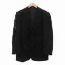 【中古】RAGLUX テーラードジャケット カシミヤ シングル 100AB7 黒 ブラック /UO ■GY99 メンズ 【ベクトル 古着】 250730