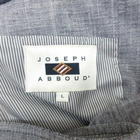 【中古】ジョセフアブード JOSEPH ABBOUD セットアップ スーツ ジャケット パンツ ネイビー L 250912E ■GY09 メンズ 【ベクトル 古着】 250912