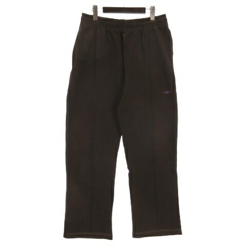 【中古】フィップス PHIPPS スウェットパンツ イージー 刺繍 コットン ブラウン L メンズ 【ベクトル 古着】 251002