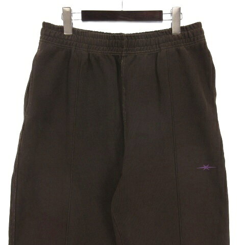 【中古】フィップス PHIPPS スウェットパンツ イージー 刺繍 コットン ブラウン L メンズ 【ベクトル 古着】 251002