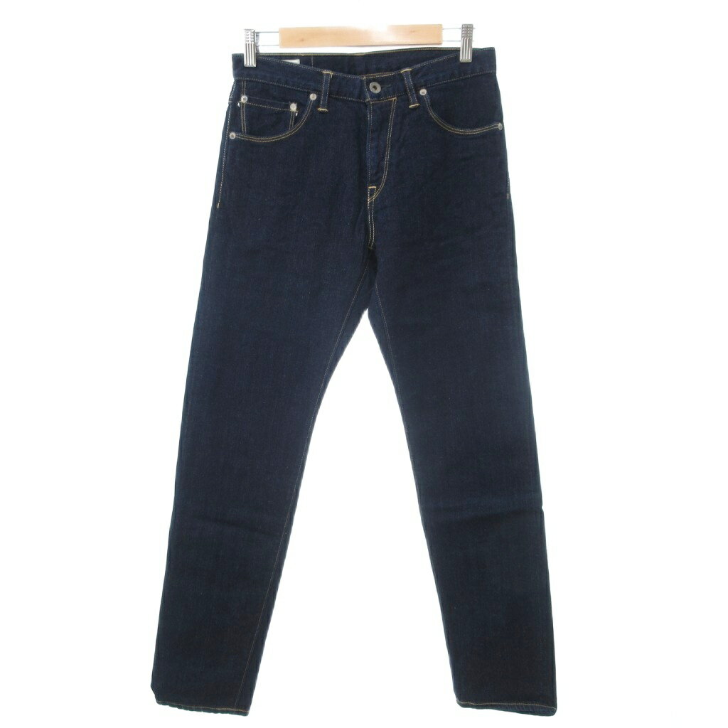 【中古】ドミンゴ Domingo デニム ジーンズ パンツ 28 インディゴ ネイビー ジップフライ /IU メンズ 【ベクトル 古着】 251114