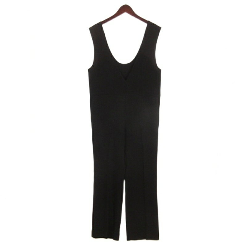 【中古】ウィムガゼット Whim Gazette ダブルフェイスサロペット パンツ オールインワン WGZ1031209A0018 ブラック F レディース 【ベクトル 古着】 251119