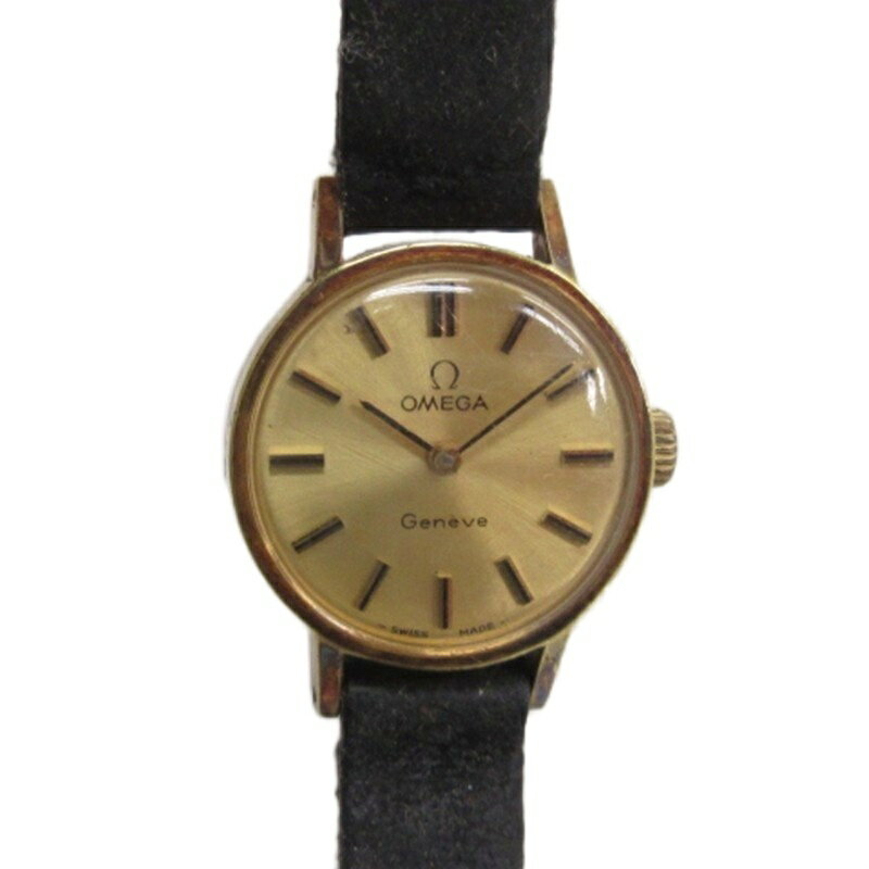 SEIKO - 【中古】オメガ OMEGA Geneve ジュネーブ 手動巻き 腕時計 レディース 【ベクトル 古着】 260215