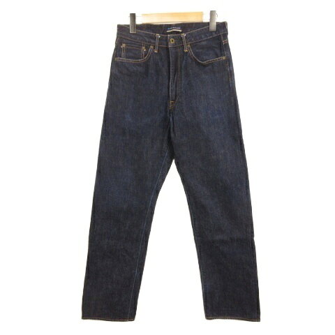 【中古】ジャパンブルージーンズ JAPAN BLUE JEANS 14.8oz セルヴィッチ J501 ルーズ デニム パンツ 28 インディゴ JBJE15013A メンズ 【ベクトル 古着】 260218