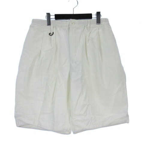 【中古】エムエフシーストアー MFC STORE DOBON SHORTS ハーフ パンツ L ホワイト メンズ 【ベクトル 古着】 260404