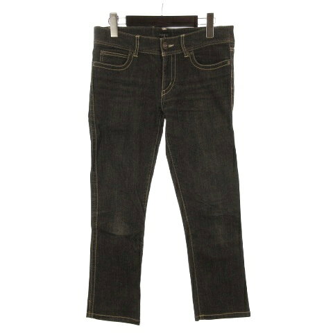 [Used] LOUNIE Denim Pants Jeans Size 38 Black 260424E Women's [Vector Used Clothing] 260424