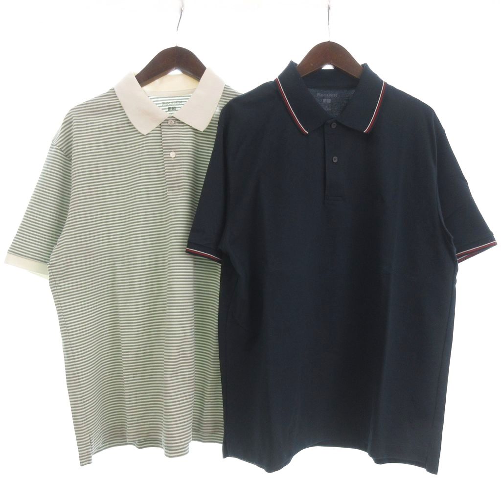 ����šۥ�˥��� UNIQLO JW ANDERSON 2�� ���å� �ޤȤ� �ݥ������ Ⱦµ �ܡ����� XL �� �ͥ��ӡ� �� ���꡼�� ��� �ڥ٥��ȥ� ����� 260428