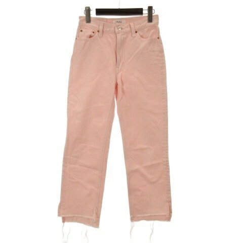 [Used] Mila Owen Denim Pants Jeans Cut-off Size 0 Pink 260609E Women's [Vector Used Clothing] 260609