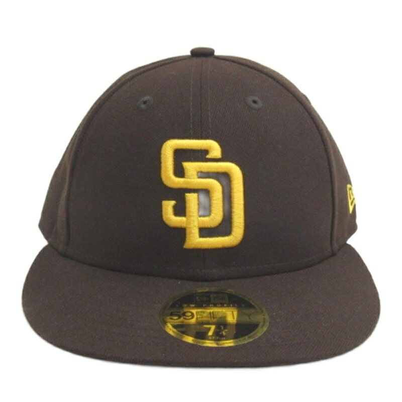 【中古】ニューエラ NEW ERA SD サンディエゴパドレス キャップ ブラウン 57.7cm ...