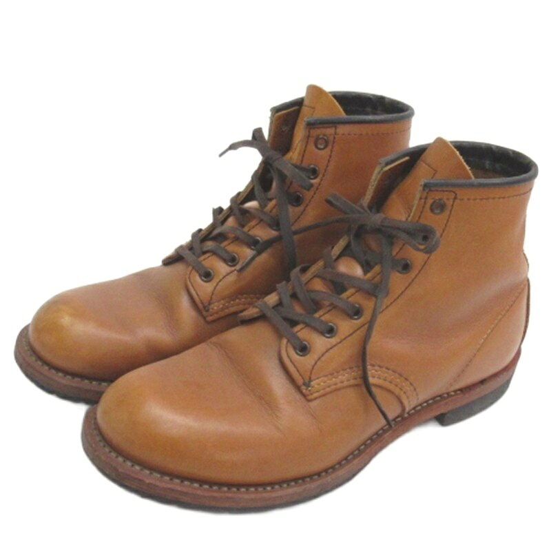 【中古】レッドウィング REDWING ベックマン ブーツ 9013 USA製 ブラウン 7.5 25.5cm メンズ 【ベクトル 古着】 260616