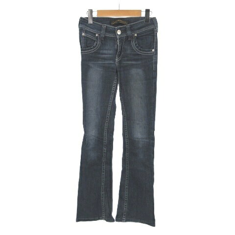 [Used] Levi's Ladies Style Denim Jeans, Low Rise, Bootcut, Stretch, Size 26, Indigo, Women's [Vector Used Clothing] 260625
