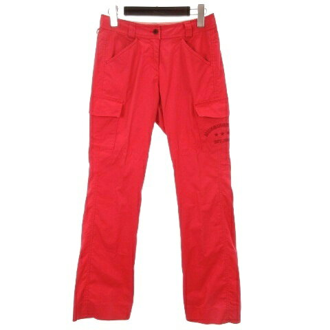 【中古】マンシングウェア MUNSINGWEAR カーゴ パンツ ゴルフウェア 7 ピンク 260706E レディース 【ベクトル 古着】 260706ブランドマンシングウェア MUNSINGWEAR表記サイズ7実寸サイズウエスト：68cm　もも幅：30cm　裾幅：19cm　股上：23cm　股下：72cm　　素材綿、ポリエステル色ピンク状態この商品には下記のようなダメージがあります。 ・全体的に色褪せあり ・裾部分に薄汚れあり ※全体的に中古品としての使用感とダメージがありますが、通常使用には支障のない商品です。 掲載写真や記載内容をご確認いただき、ご理解の上ご購入ください。商品のお問い合わせの回答を休止しております。＊各商品ページの商品詳細等をご確認の上ご購入ください。【中古】マンシングウェア MUNSINGWEAR カーゴ パンツ ゴルフウェア 7 ピンク 260706E レディース 【ベクトル 古着】 260706状態ランク　”B”詳細については、下記および「状態ランクについて」ページをご覧ください。未使用・新品の商品ほぼ新品同様の商品使用感が少なく、かなり状態の良い商品使用感はあるが、傷や汚れの少ない商品使用感の他、傷や汚れが見られる商品かなり大きな傷みがある難あり商品※S〜CランクはUSED品となりますので、使用感をご理解の上でご入札下さい。状態ランクについてinformationブランドマンシングウェア MUNSINGWEAR表記サイズ7実寸サイズウエスト：68cm　もも幅：30cm　裾幅：19cm　股上：23cm　股下：72cm　　素材綿、ポリエステル色ピンク状態この商品には下記のようなダメージがあります。 ・全体的に色褪せあり ・裾部分に薄汚れあり ※全体的に中古品としての使用感とダメージがありますが、通常使用には支障のない商品です。 掲載写真や記載内容をご確認いただき、ご理解の上ご購入ください。商品のお問い合わせの回答を休止しております。＊各商品ページの商品詳細等をご確認の上ご購入ください。本商品は一点物です他サイトや店舗にて販売している商品です。多少のお時間差にて欠品になることもございます。予めご了承頂ますようお願い致します。ベクトル・サイズガイドはこちらこの商品と同じブランドの商品を見る