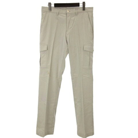 【中古】バーバリーゴルフ BURBERRY GOLF カーゴ パンツ ゴルフウエア ライトグレー系 260807E メンズ 【ベクトル 古着】 260807ブランドバーバリーゴルフ BURBERRY GOLF表記サイズ85実寸サイズウエスト：84cm　もも幅：31cm　裾幅：20cm　股上：26cm　股下：78cm　　素材綿、ナイロン、ポリウレタン色ライトグレー系状態この商品には下記のようなダメージがあります。 ・膝上、太もも、ウエストなどに汚れあり ※全体的に中古品としての使用感とダメージがありますが、通常使用には支障のない商品です。 掲載写真や記載内容をご確認いただき、ご理解の上ご購入ください。備考株式会社三陽商会商品のお問い合わせの回答を休止しております。＊各商品ページの商品詳細等をご確認の上ご購入ください。【中古】バーバリーゴルフ BURBERRY GOLF カーゴ パンツ ゴルフウエア ライトグレー系 260807E メンズ 【ベクトル 古着】 260807状態ランク　”B”詳細については、下記および「状態ランクについて」ページをご覧ください。未使用・新品の商品ほぼ新品同様の商品使用感が少なく、かなり状態の良い商品使用感はあるが、傷や汚れの少ない商品使用感の他、傷や汚れが見られる商品かなり大きな傷みがある難あり商品※S〜CランクはUSED品となりますので、使用感をご理解の上でご入札下さい。状態ランクについてinformationブランドバーバリーゴルフ BURBERRY GOLF表記サイズ85実寸サイズウエスト：84cm　もも幅：31cm　裾幅：20cm　股上：26cm　股下：78cm　　素材綿、ナイロン、ポリウレタン色ライトグレー系状態この商品には下記のようなダメージがあります。 ・膝上、太もも、ウエストなどに汚れあり ※全体的に中古品としての使用感とダメージがありますが、通常使用には支障のない商品です。 掲載写真や記載内容をご確認いただき、ご理解の上ご購入ください。備考株式会社三陽商会商品のお問い合わせの回答を休止しております。＊各商品ページの商品詳細等をご確認の上ご購入ください。本商品は一点物です他サイトや店舗にて販売している商品です。多少のお時間差にて欠品になることもございます。予めご了承頂ますようお願い致します。ベクトル・サイズガイドはこちらこの商品と同じブランドの商品を見る