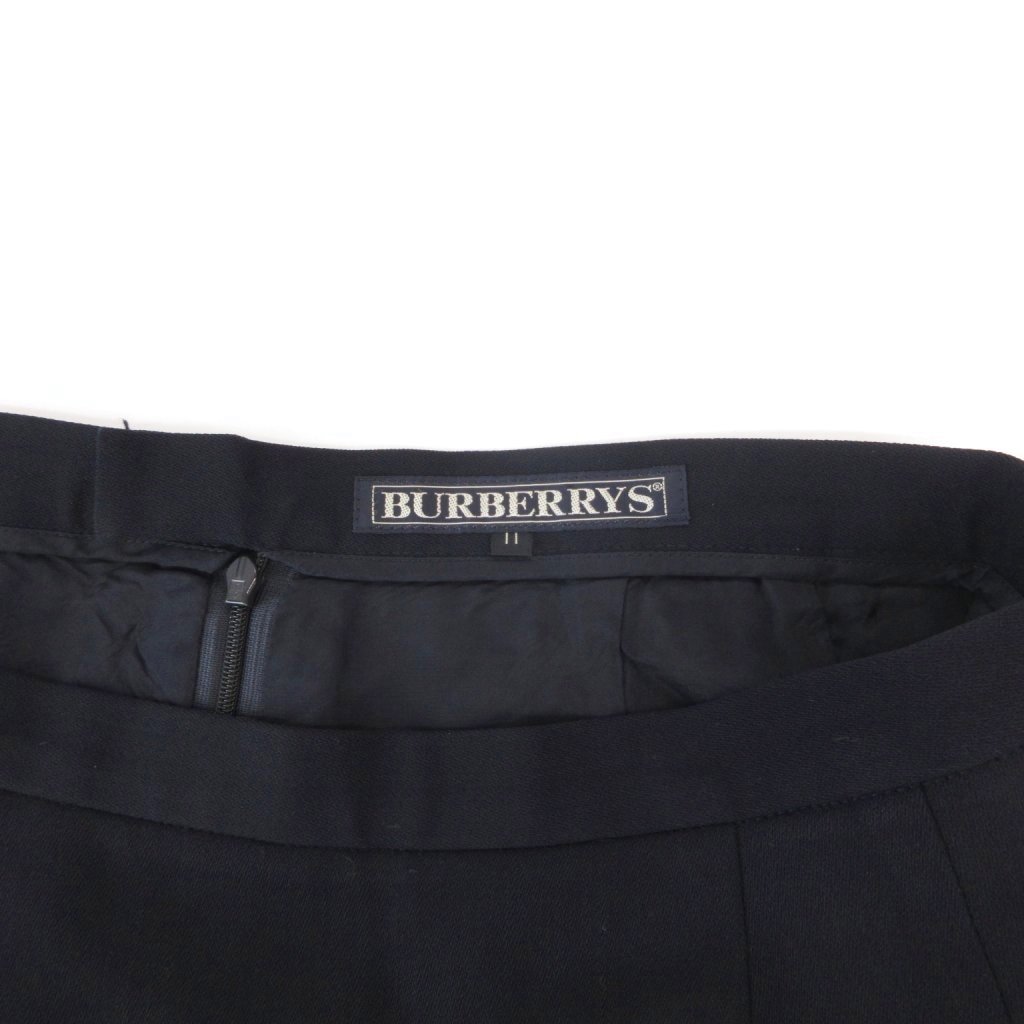 中古 バーバリーズ Burberrys スカート 11 紺 ネイビー ミディ丈 ウール SC GY09 レディース ベクトル 古 vectorpremium-19374051 ブランド古着ベクトルプレミアム店 サンプル画像3