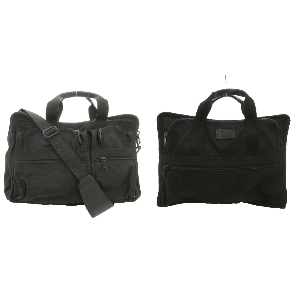 【中古】トゥミ TUMI アルファ 2点セット まとめ ビジネスバッグ 黒 ブラック /NX ...