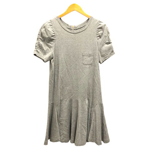 【中古】リリー オブ ザ バレー LILY OF VALLEY ワンピース フレア 膝丈 半袖 無地 38 グレー レディース 【ベクトル 古着】 230728 【中古】リリー オブ ザ バレー LILY OF VALLEY ワンピース フレア 膝丈 半袖 無地 38 グレー レディース 【ベクトル 古着】 230728