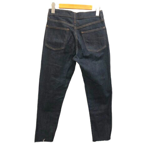 【中古】バンヤードストーム BARNYARDSTORM デニム ジーンズ パンツ ジップフライ 切りっぱなし 00 インディゴブルー レディース 【ベクトル 古着】 240213