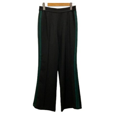 【中古】レイビームス Ray Beams パンツ トラックパンツ サイドライン センタープレス フレア 黒 ブラック 緑 グリーン レディース 【ベクトル 古着】 240528 【中古】レイビームス Ray Beams パンツ トラックパンツ サイドライン センタープレス フレア 黒 ブラック 緑 グリーン レディース 【ベクトル 古着】 240528