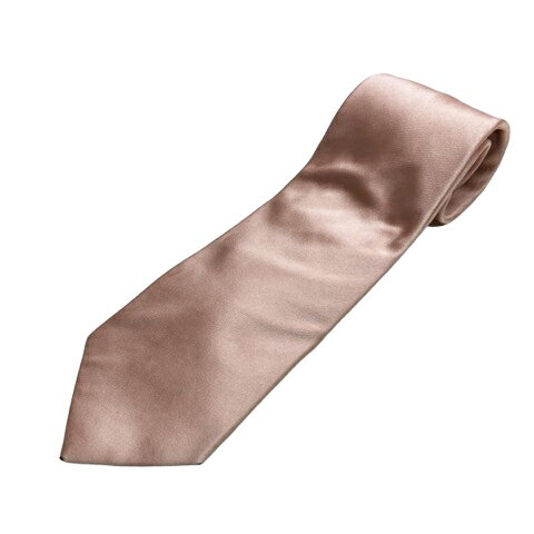 【中古】マイケルジェイ.ドレイク michael j. drake ネクタイ レギュラータイ 無地 絹 シルク 光沢 ピンク メンズ 【ベクトル 古着】 240629