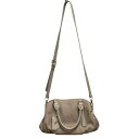【中古】フィオレッリ fiorelli ショルダーバッグ ハンドバッグ レザー グレー レディース 【ベクトル 古着】 250208
