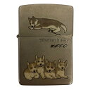 【中古】ジッポー ZIPPO 1995年製 オイルライター シベリアンハスキー 空回り シルバー メンズ レディース 【ベクトル 古着】 250102