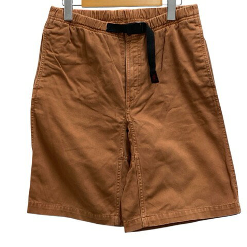 【中古】グラミチ GRAMICCI ショートパンツ デニムパンツ ハーフパンツ NN-SHORT イージーウェスト S 茶 ブラウン メンズ 【ベクトル 古着】 241222