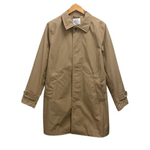 【中古】コーエン coen コート ステンカラーコート スプリングコート 撥水 コットン混 無地 長袖 S ベージュ メンズ 【ベクトル 古着】 241225 【中古】コーエン coen コート ステンカラーコート スプリングコート 撥水 コットン混 無地 長袖 S ベージュ メンズ 【ベクトル 古着】 241225
