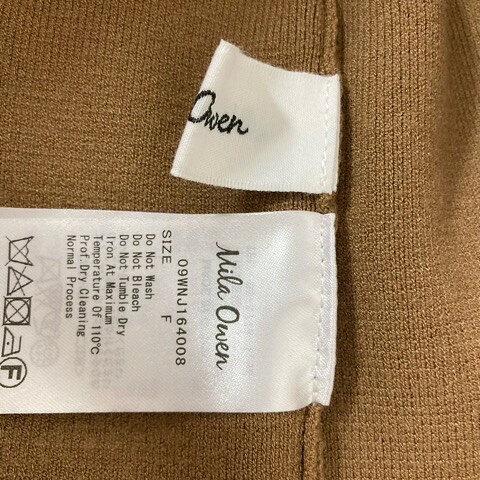 【中古】ミラオーウェン Mila Owen ニットベスト ノースリーブ 無地 09WNJ164008 F 茶 ブラウン レディース 【ベクトル 古着】 250118 vectorpremium-18309215 ブランド古着ベクトルプレミアム店 サンプル画像3