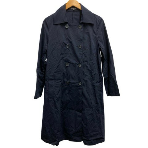 【中古】ケティ KETTY ワンピース トップス ひざ丈 長袖 無地 2 紺 青 ブルー レディース 【ベクトル 古着】 250223