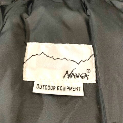 【中古】ナンガ NANGA ×URBAN RESEARCH ダウンジャケット U152-17U001 アウター ナイロン 無地 M 紺 ネイビー メンズ 【ベクトル 古着】 250422