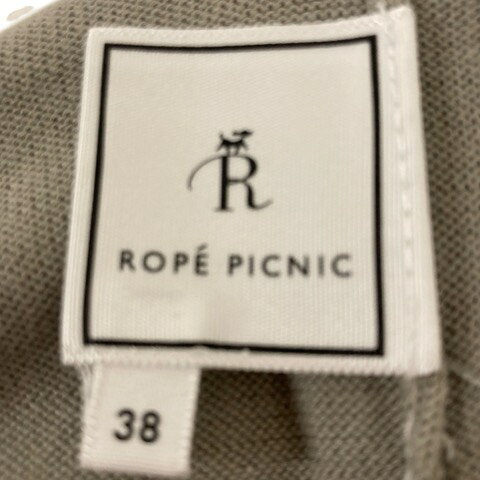 【中古】ロペピクニック ROPE Picnic ニット トップス 長袖 無地 38 オリーブ色 レディース 【ベクトル 古着】 250628 vectorpremium-18545240 ブランド古着ベクトルプレミアム店 サンプル画像3