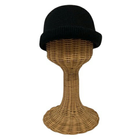 【中古】ベーシックエンチ Basiquenti ボーラーハット 帽子 無地 57-59 黒 ブラック レディース 【ベクトル 古着】 250723