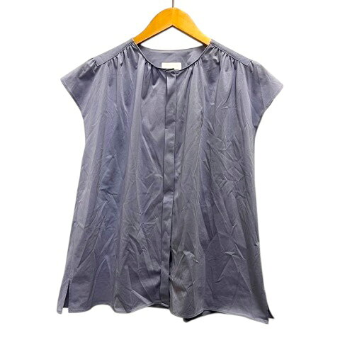Rakuten - 【中古】ボールジー BALLSEY トゥモローランド シャツ ブラウス ノースリーブ 無地 36 青 ブルー レディース 【ベクトル 古着】 250825