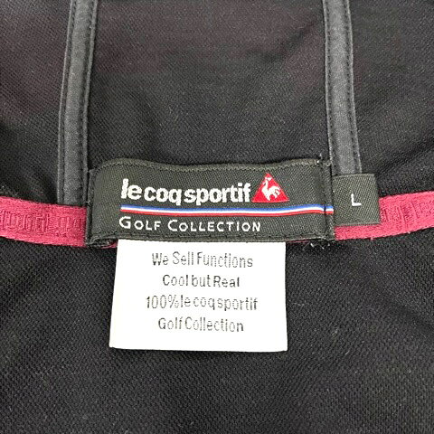 【中古】ルコックスポルティフ le coq sportif ジャケット 上着 ジップアップ ゴル...