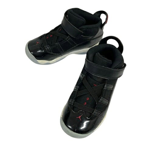 ナイキ NIKE 323420-064 エア ジョーダン 6 リングス "ブラック ジム レッド スニーカー ロゴ 16.0 黒 ブラック キッズ 260716