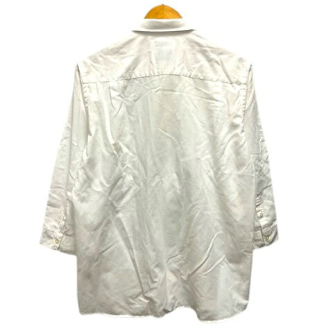 【中古】グローバルワーク GLOBAL WORK シャツ ブラウス リネン混 無地 七分袖 M 白 ホワイト レディース 【ベクトル 古着】 260827 vectorpremium-19432599 ブランド古着ベクトルプレミアム店 サンプル画像2