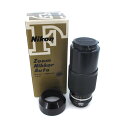 【中古】Nikon ニコン Zoom Nikkor Auto レンズ 80mm~200mm F/4.5 望遠レンズ 動作未確認 現状品 ■GY11 ■SG 【ベクトル 古着】 240313