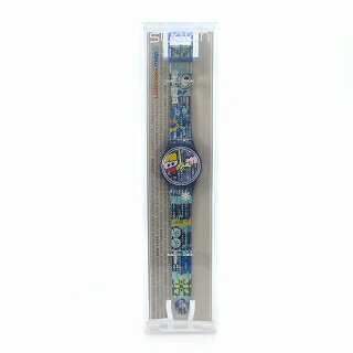 【中古】スウォッチ SWATCH LONDON MAP クォーツ アナログ ヴィンテージ 腕時計 稼働品 青 ブルー メンズ 【ベクトル 古着】 250603 【中古】スウォッチ SWATCH LONDON MAP クォーツ アナログ ヴィンテージ 腕時計 稼働品 青 ブルー メンズ 【ベクトル 古着】 250603