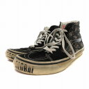 【中古】バンズ VANS × ビームス BEAMS × MADSAKI スケートハイ スニーカー シューズ スエード 28.5cm 黒 ブラック /FT メンズ 【ベクトル 古着】 250702